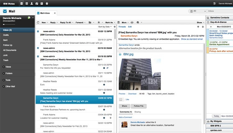 IBM Notes pošta IBM Notes pošta